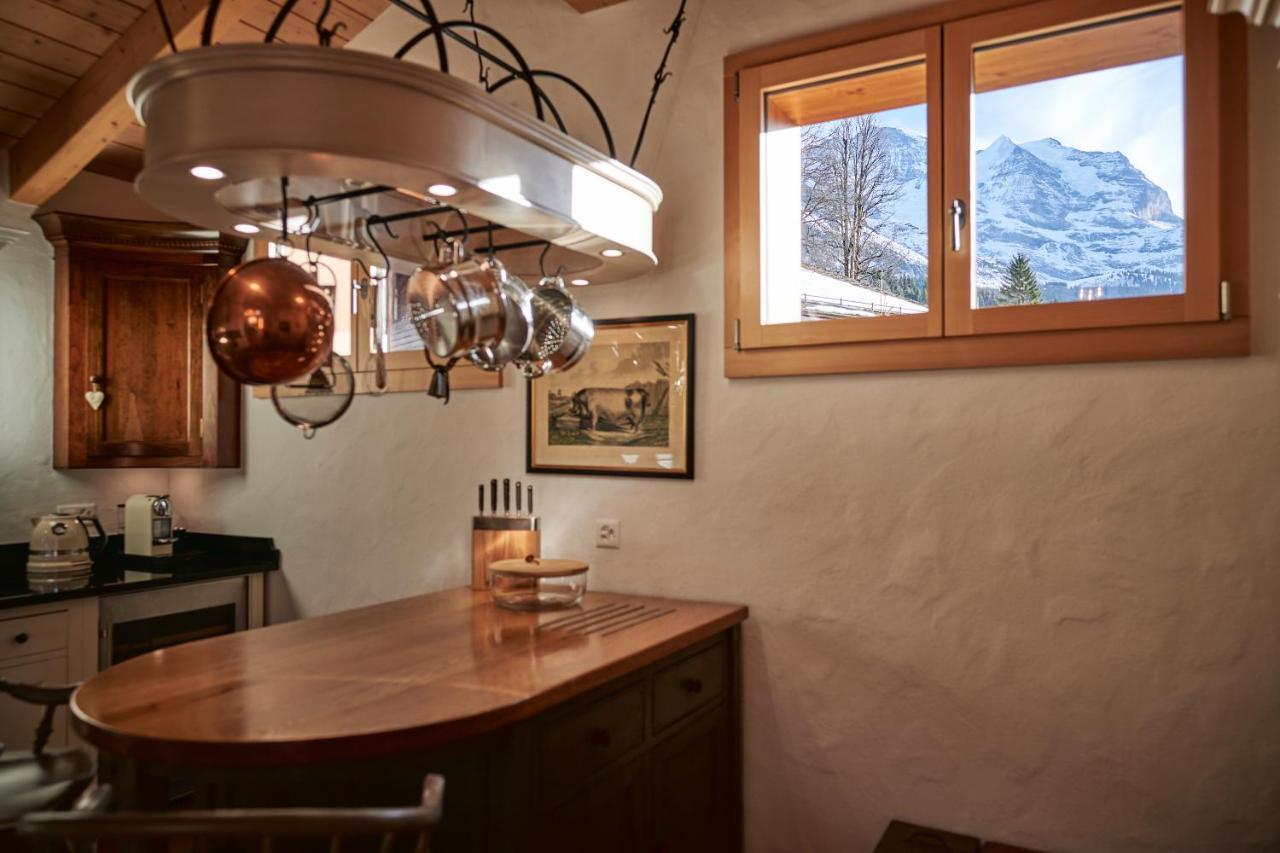 Chalet Baergsunna Penthouse Wengen Exterior photo