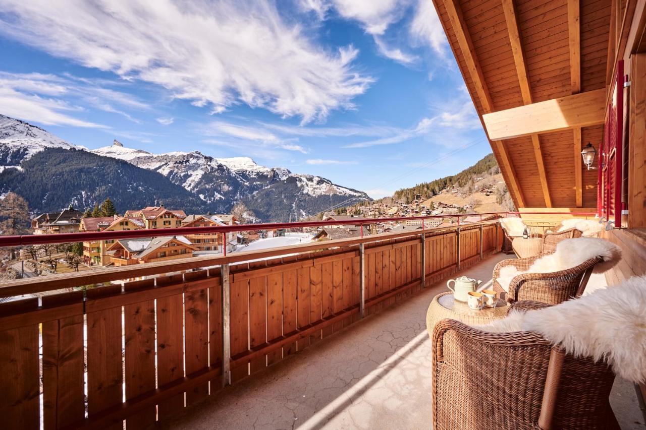 Chalet Baergsunna Penthouse Wengen Exterior photo