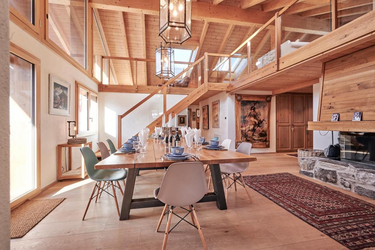 Chalet Baergsunna Penthouse Wengen Exterior photo
