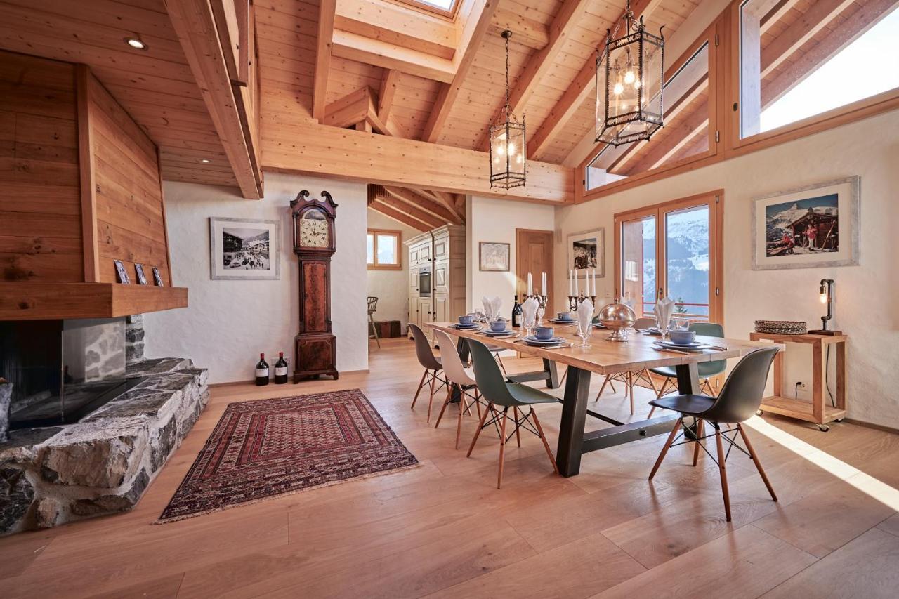 Chalet Baergsunna Penthouse Wengen Exterior photo