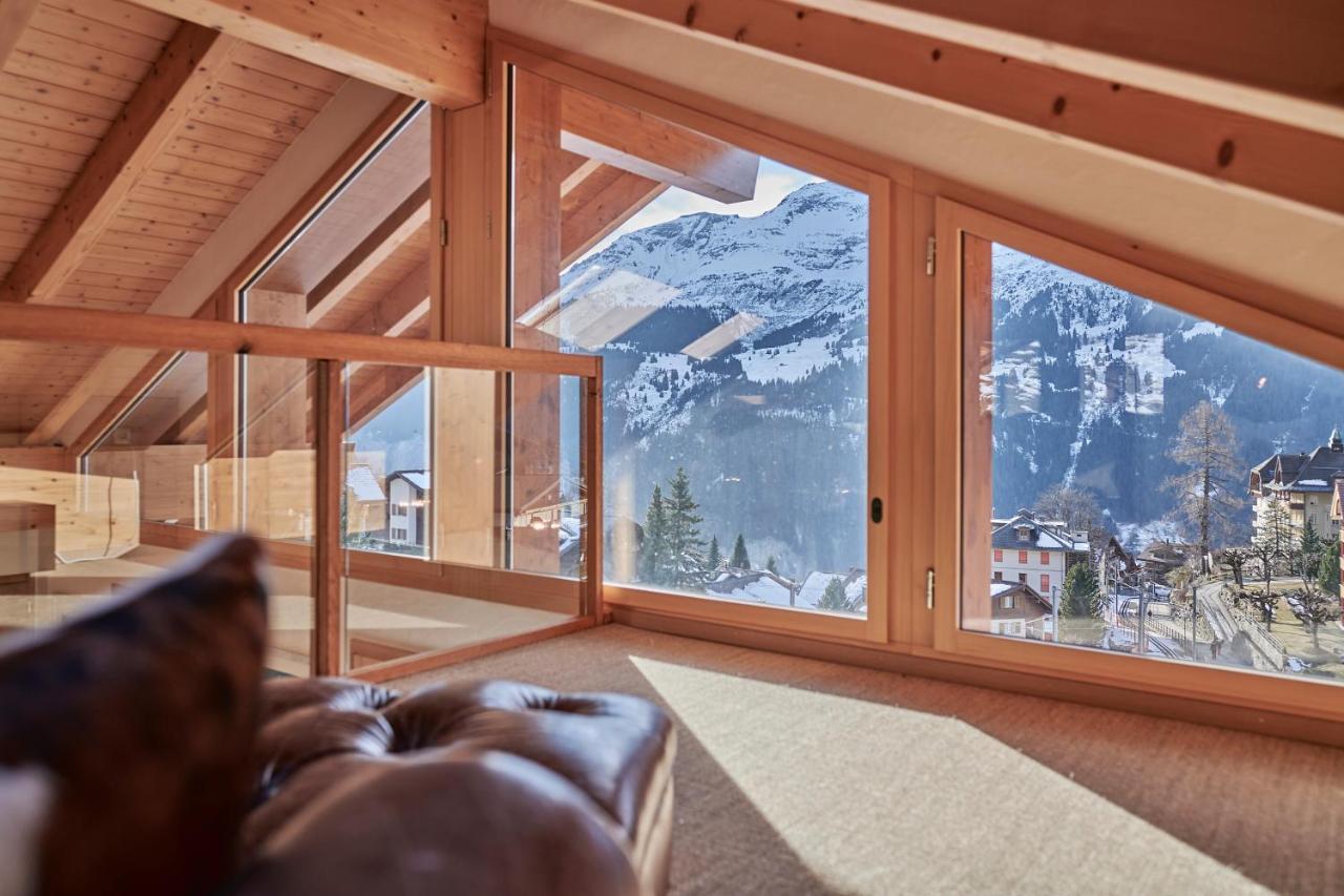 Chalet Baergsunna Penthouse Wengen Exterior photo