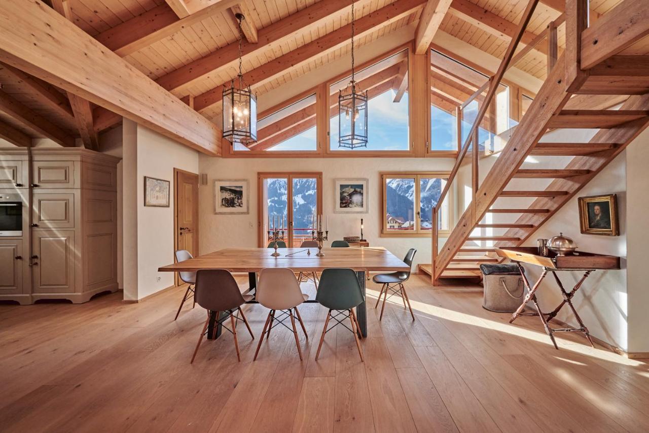 Chalet Baergsunna Penthouse Wengen Exterior photo